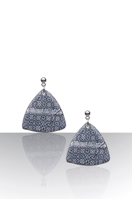 Boucles d’Oreilles Pendantes Triangulaires