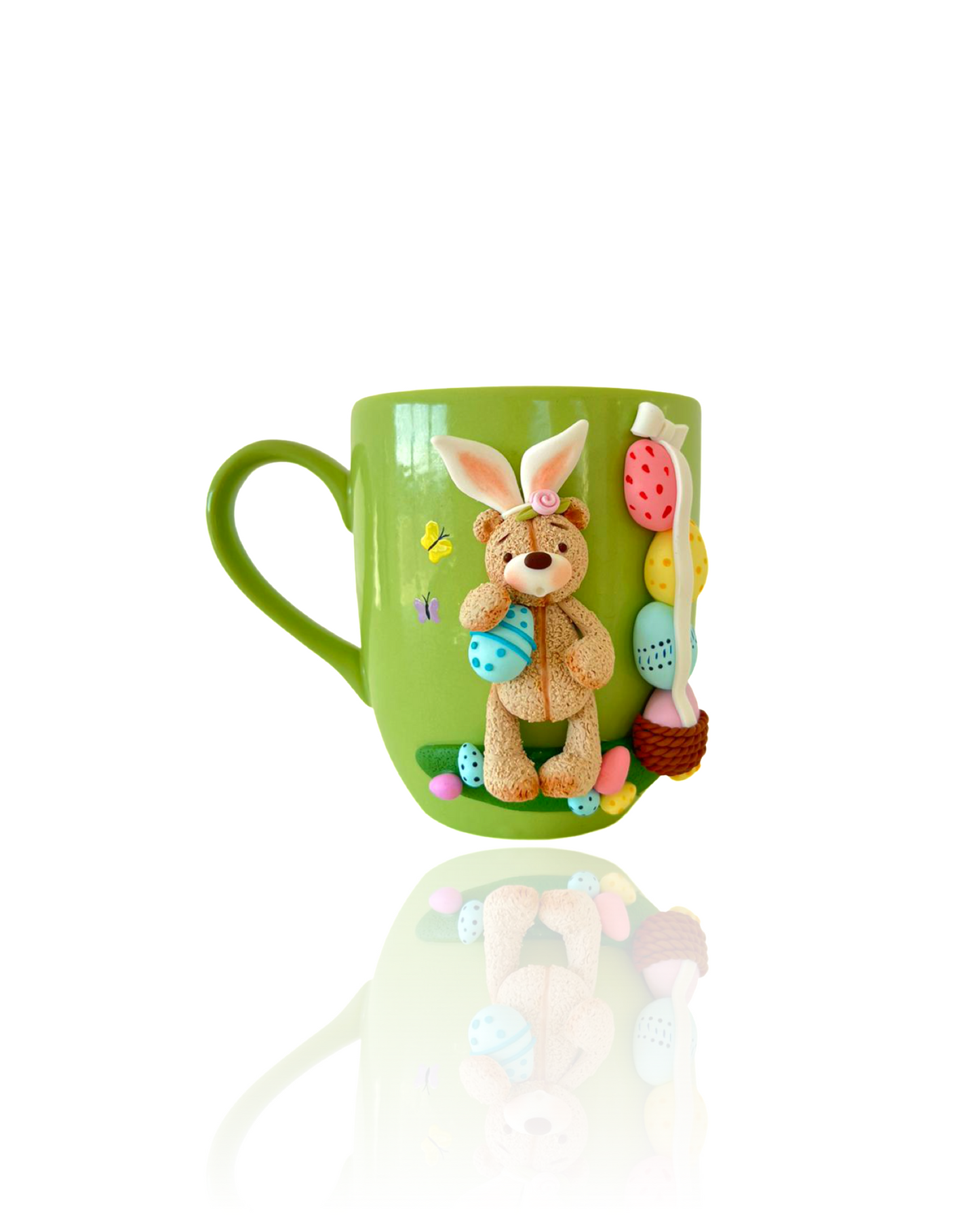 Mug Pâques Vert - Tasse Ourson