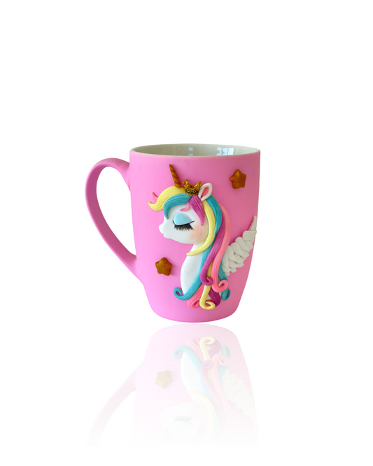 Mug Rose Licorne - Tasse Licorne