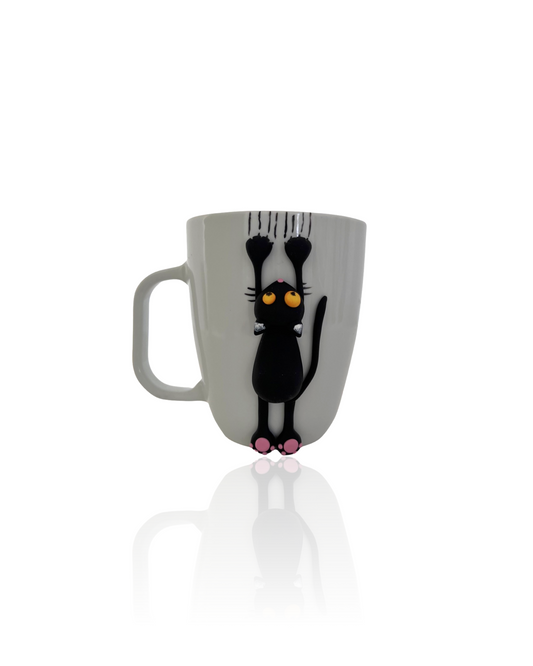 Mug Chat Noir Personnalisé - Tasse Chat